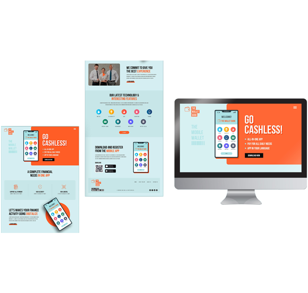 Marketing website development